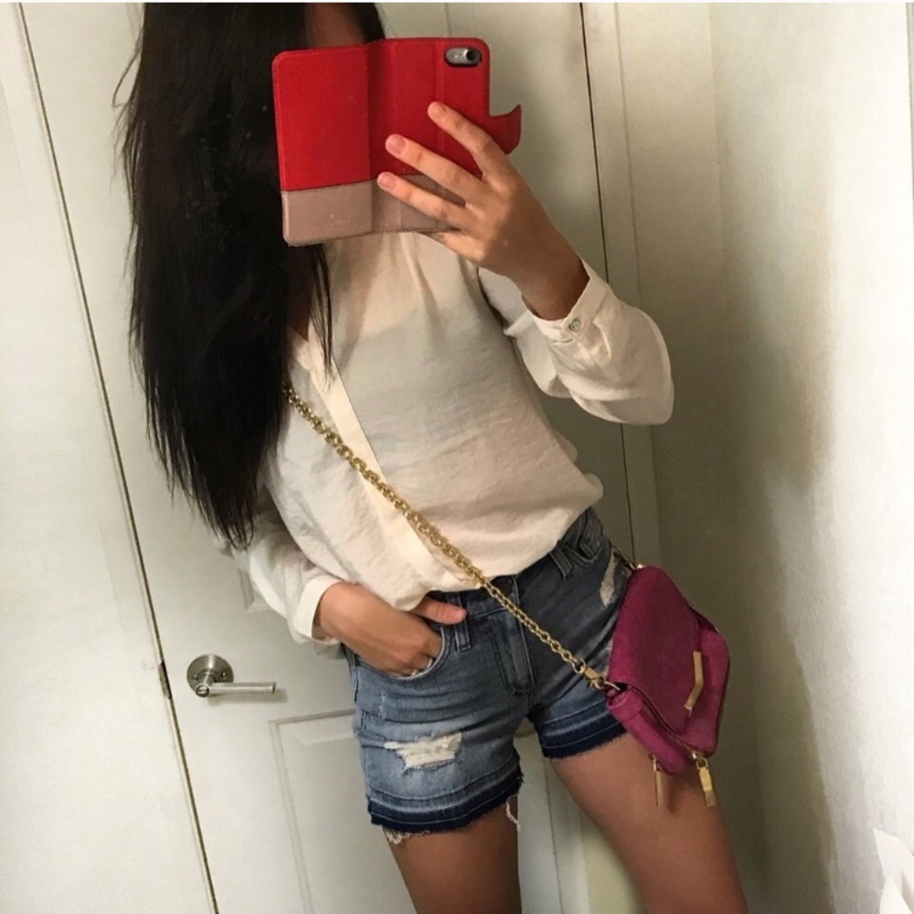 Joe’s Jeans High Rise Shorts • $158